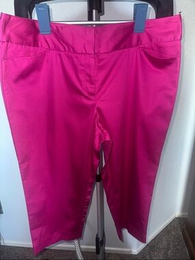Worthington Bright Pink Modern Fit Pants